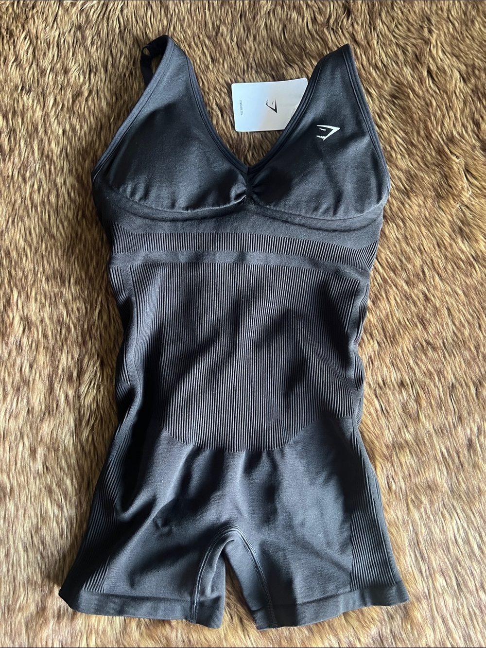 NWT Small Black Gymshark Bodysuit - Picture 2 of 6
